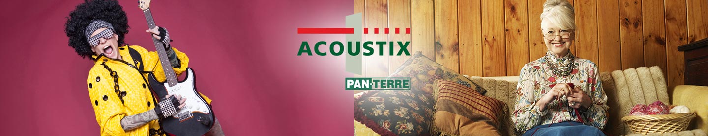 Panneau Acoustix Pan-terre Fibro-plâtre